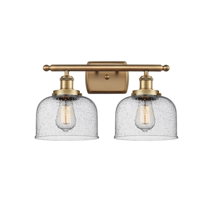 Innovations Ballston Urban 916-2W-BB-G74-LED Bath Vanity Light 18 in. wide - Brushed Brass