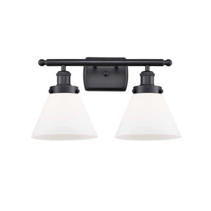 Innovations Ballston Urban 916-2W-BK-G41-LED Bath Vanity Light 18 in. wide - Matte Black