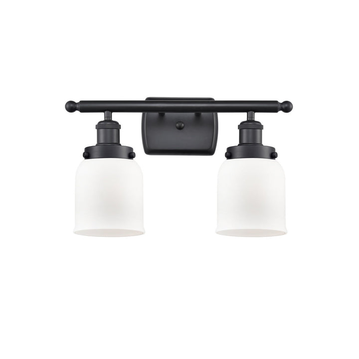 Innovations Ballston Urban 916-2W-BK-G51 Bath Vanity Light 16 in. wide - Matte Black