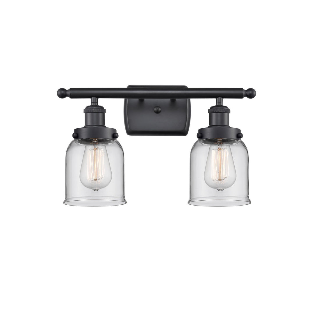 Innovations Ballston Urban 916-2W-BK-G52 Bath Vanity Light 16 in. wide - Matte Black