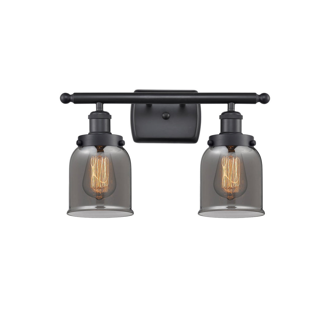 Innovations Ballston Urban 916-2W-BK-G53 Bath Vanity Light 16 in. wide - Matte Black