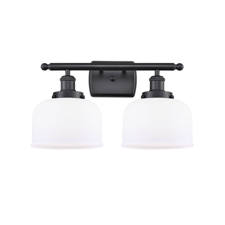 Innovations Ballston Urban 916-2W-BK-G71 Bath Vanity Light 18 in. wide - Matte Black