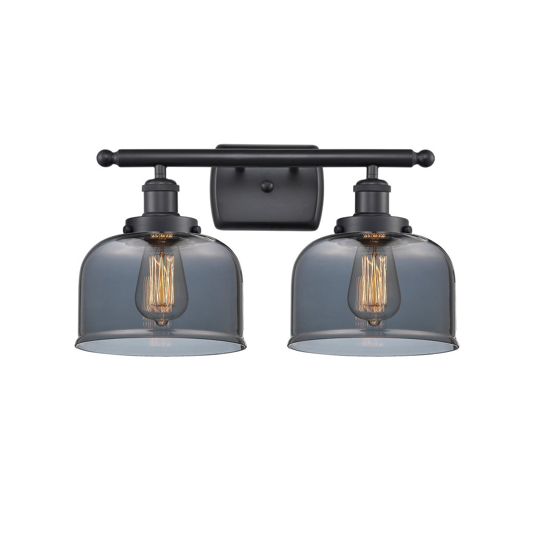 Innovations Ballston Urban 916-2W-BK-G73 Bath Vanity Light 18 in. wide - Matte Black