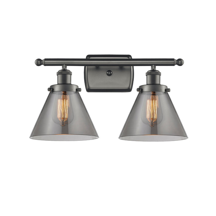 Innovations Ballston Urban 916-2W-OB-G43 Bath Vanity Light 18 in. wide - Oil Rubbed Bronze