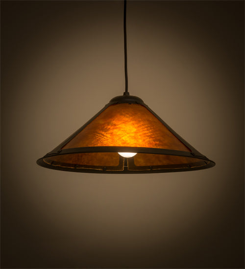 Meyda Tiffany Sutter 114177 Pendant Light - Black