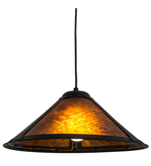 Meyda Tiffany Sutter 114177 Pendant Light - Black