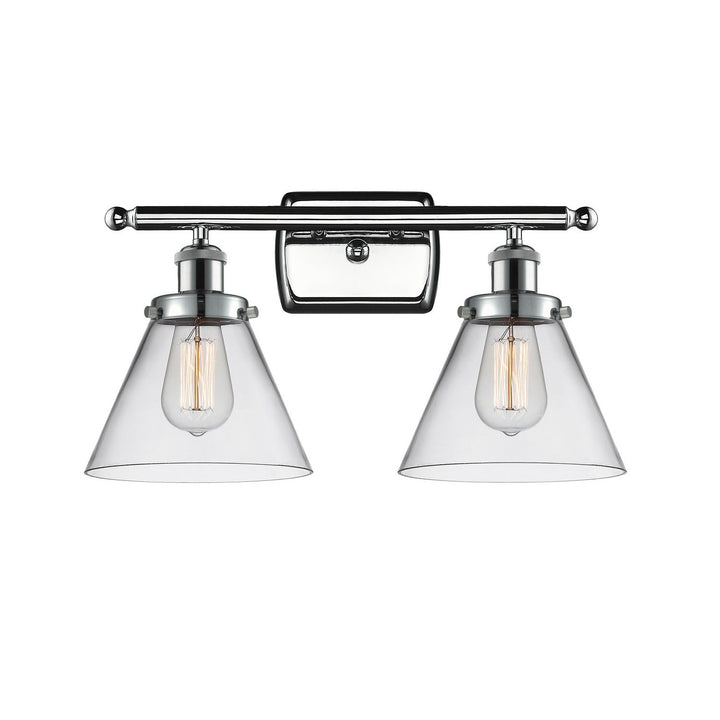 Innovations Ballston Urban 916-2W-PC-G42 Bath Vanity Light 18 in. wide - Polished Chrome