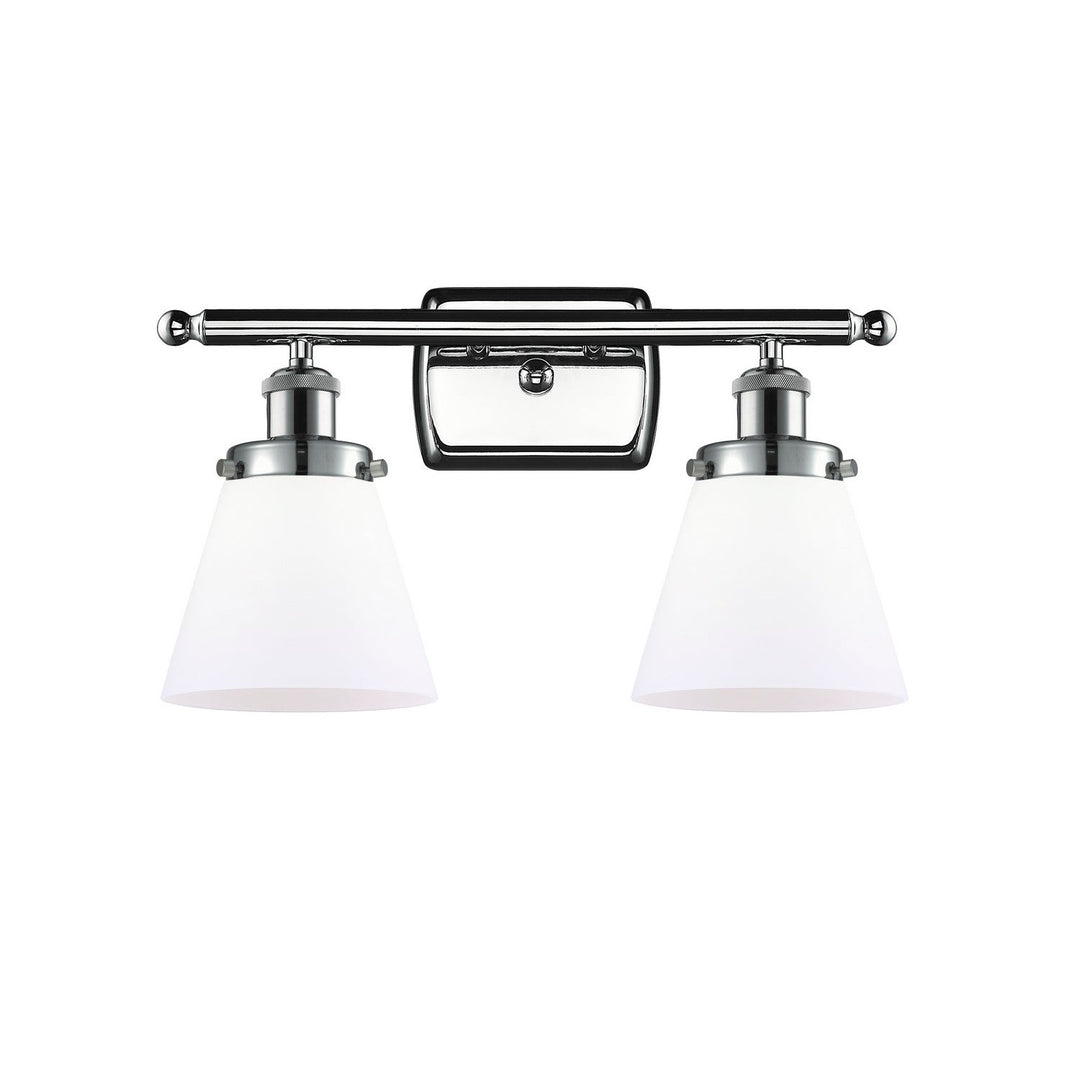 Innovations Ballston Urban 916-2W-PC-G61 Bath Vanity Light 16 in. wide - Polished Chrome