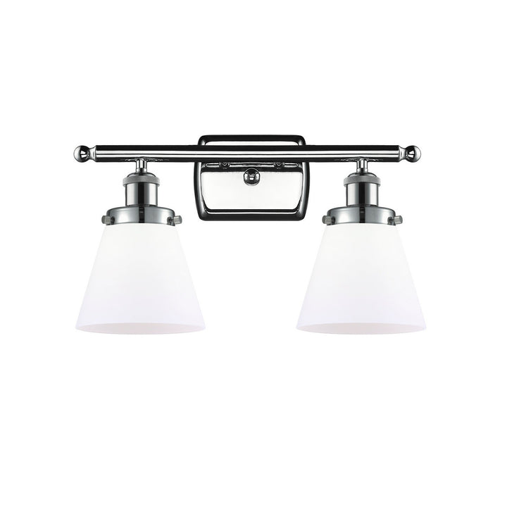 Innovations Ballston Urban 916-2W-PC-G61-LED Bath Vanity Light 16 in. wide - Polished Chrome