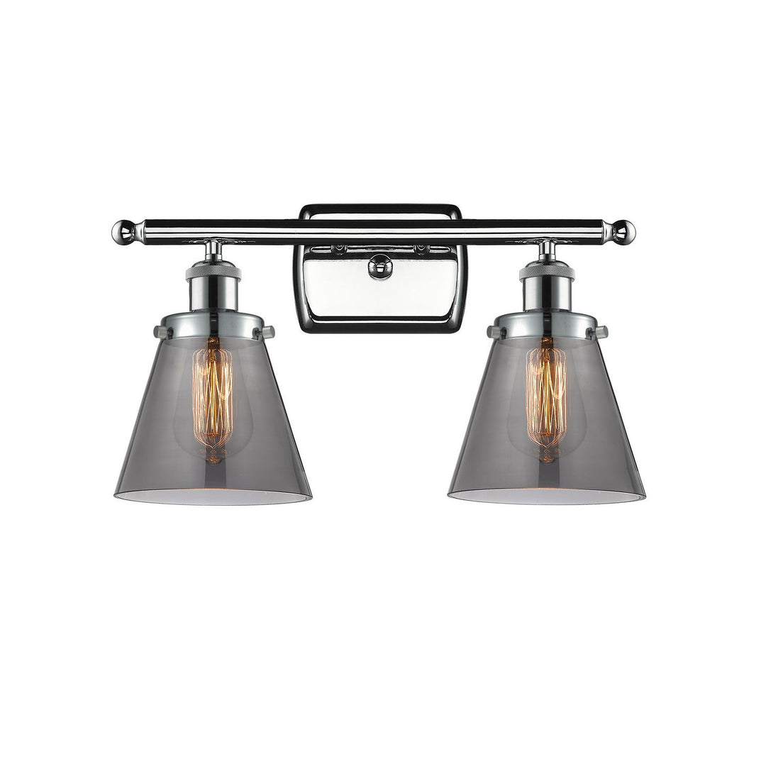 Innovations Ballston Urban 916-2W-PC-G63 Bath Vanity Light 16 in. wide - Polished Chrome