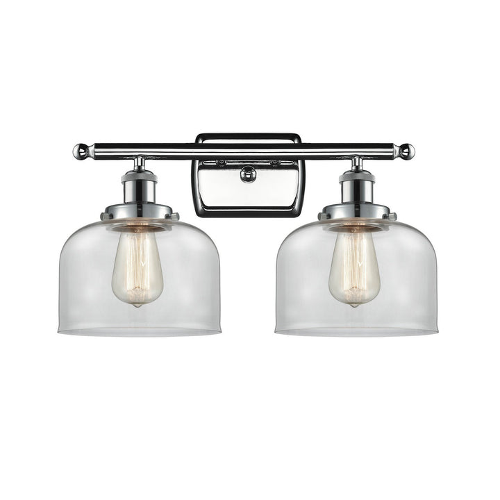 Innovations Ballston Urban 916-2W-PC-G72 Bath Vanity Light 18 in. wide - Polished Chrome