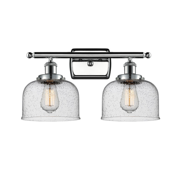 Innovations Ballston Urban 916-2W-PC-G74 Bath Vanity Light 18 in. wide - Polished Chrome