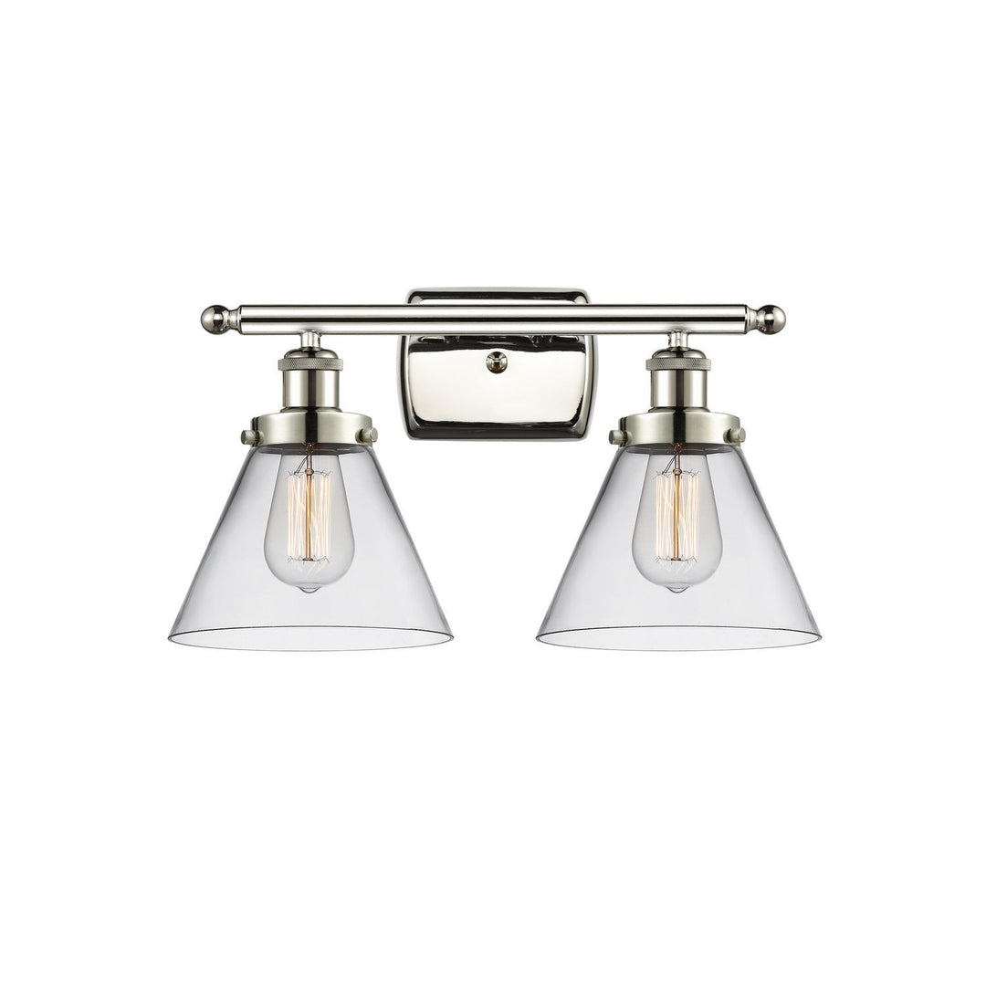 Innovations Ballston Urban 916-2W-PN-G42 Bath Vanity Light 18 in. wide - Polished Nickel