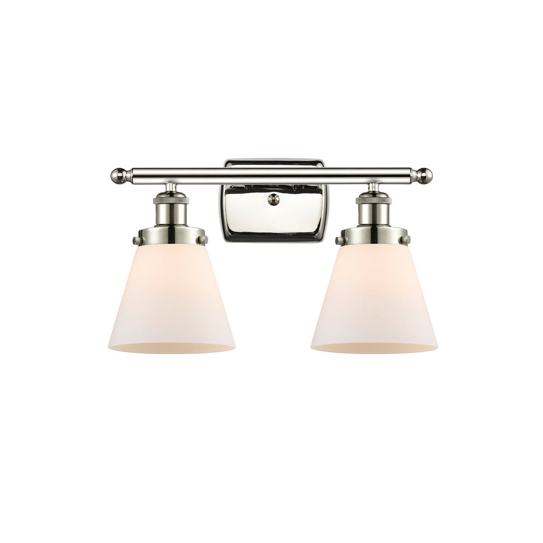 Innovations Ballston Urban 916-2W-PN-G61 Bath Vanity Light 16 in. wide - Polished Nickel