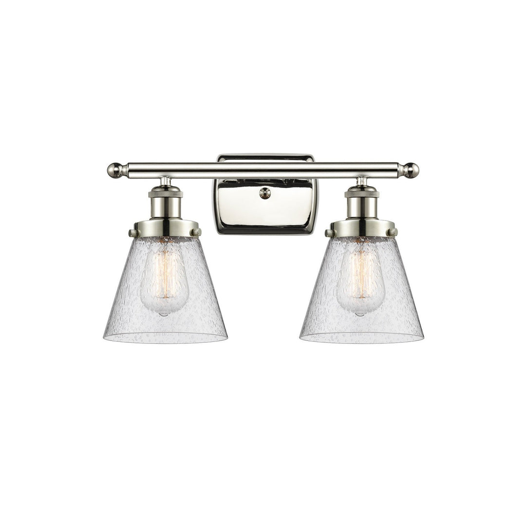 Innovations Ballston Urban 916-2W-PN-G64 Bath Vanity Light 16 in. wide - Polished Nickel