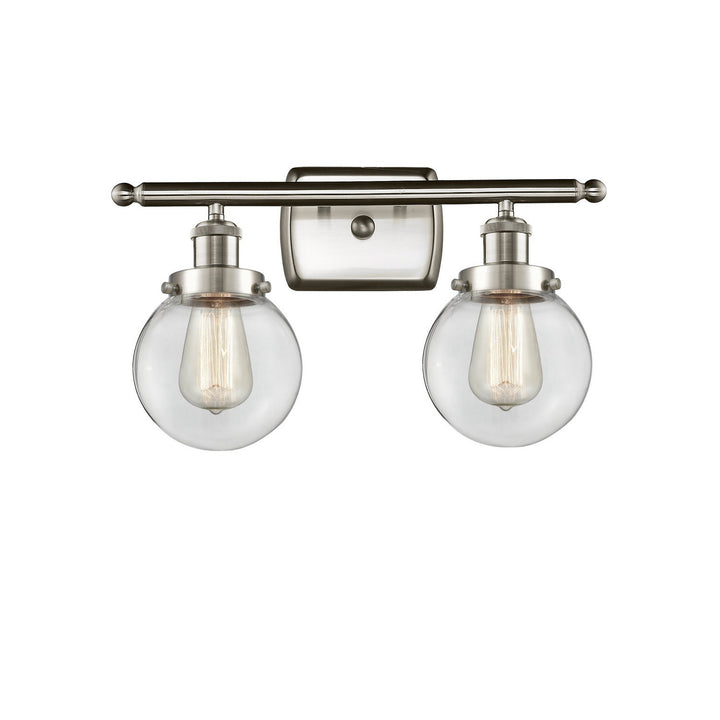 Innovations Ballston Urban 916-2W-SN-G202-6 Bath Vanity Light 16 in. wide - Brushed Satin Nickel