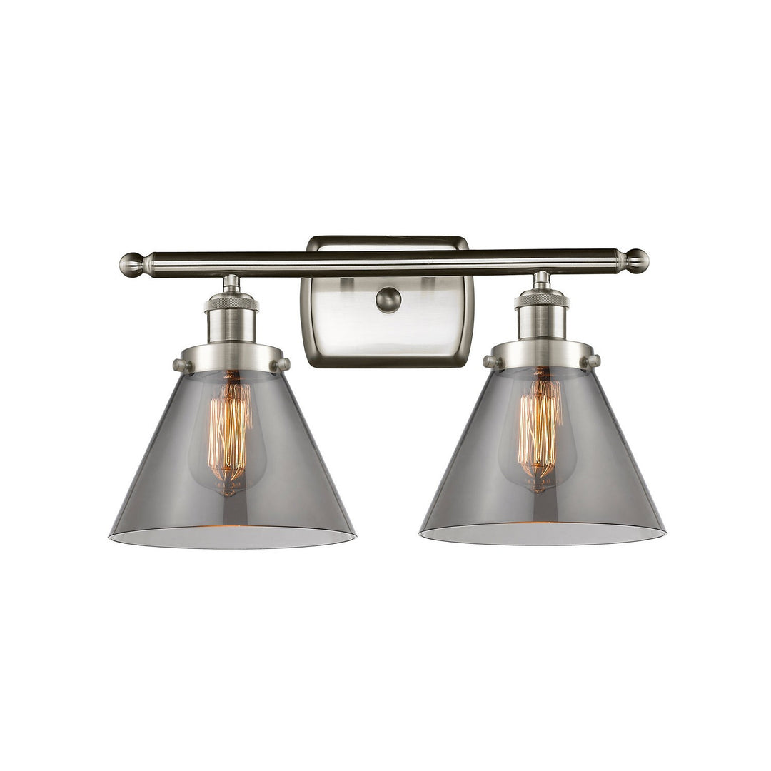 Innovations Ballston Urban 916-2W-SN-G43 Bath Vanity Light 18 in. wide - Brushed Satin Nickel