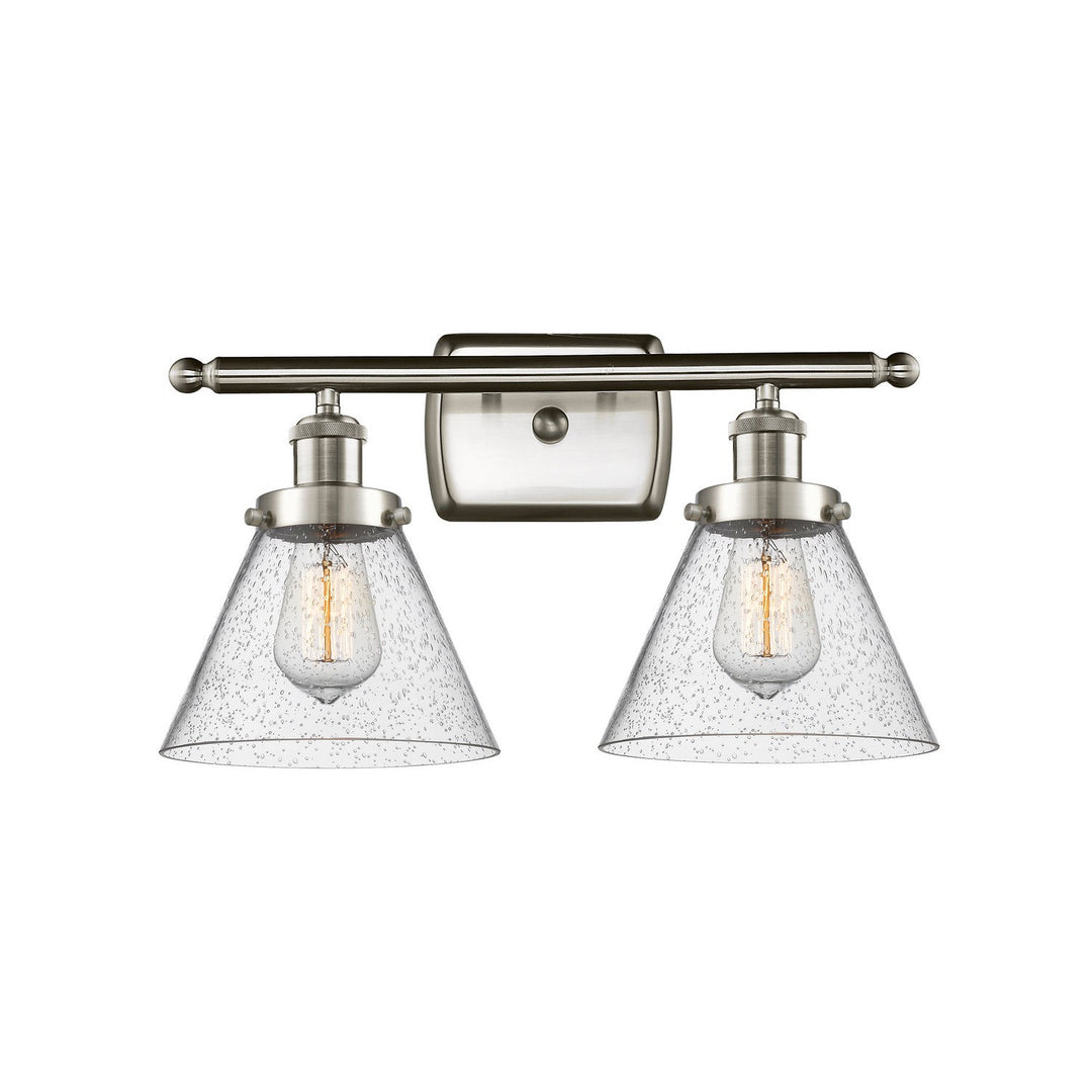 Innovations Ballston Urban 916-2W-SN-G44 Bath Vanity Light 18 in. wide - Brushed Satin Nickel