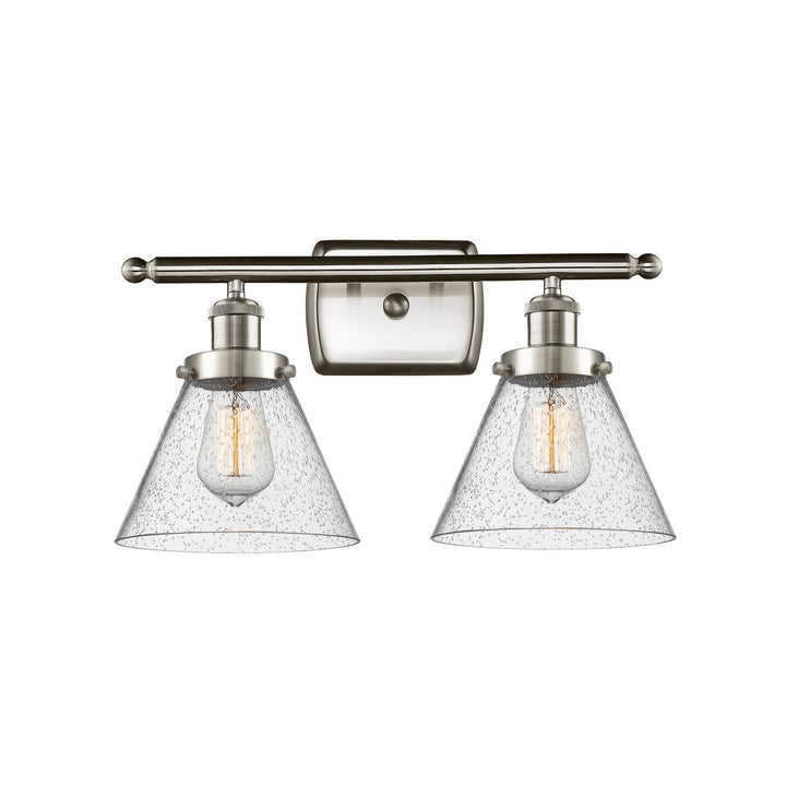 Innovations Ballston Urban 916-2W-SN-G44 Bath Vanity Light 18 in. wide - Brushed Satin Nickel