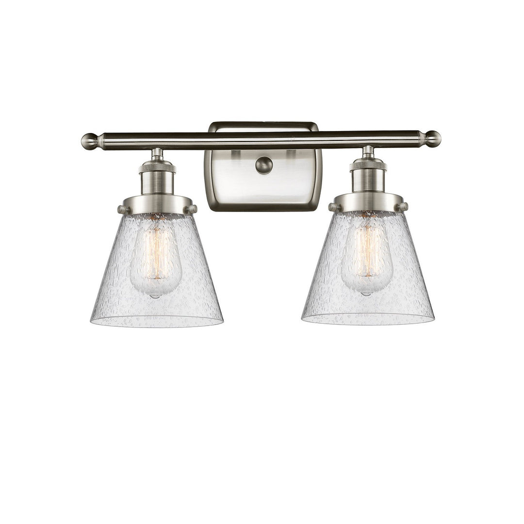 Innovations Ballston Urban 916-2W-SN-G64 Bath Vanity Light 16 in. wide - Brushed Satin Nickel