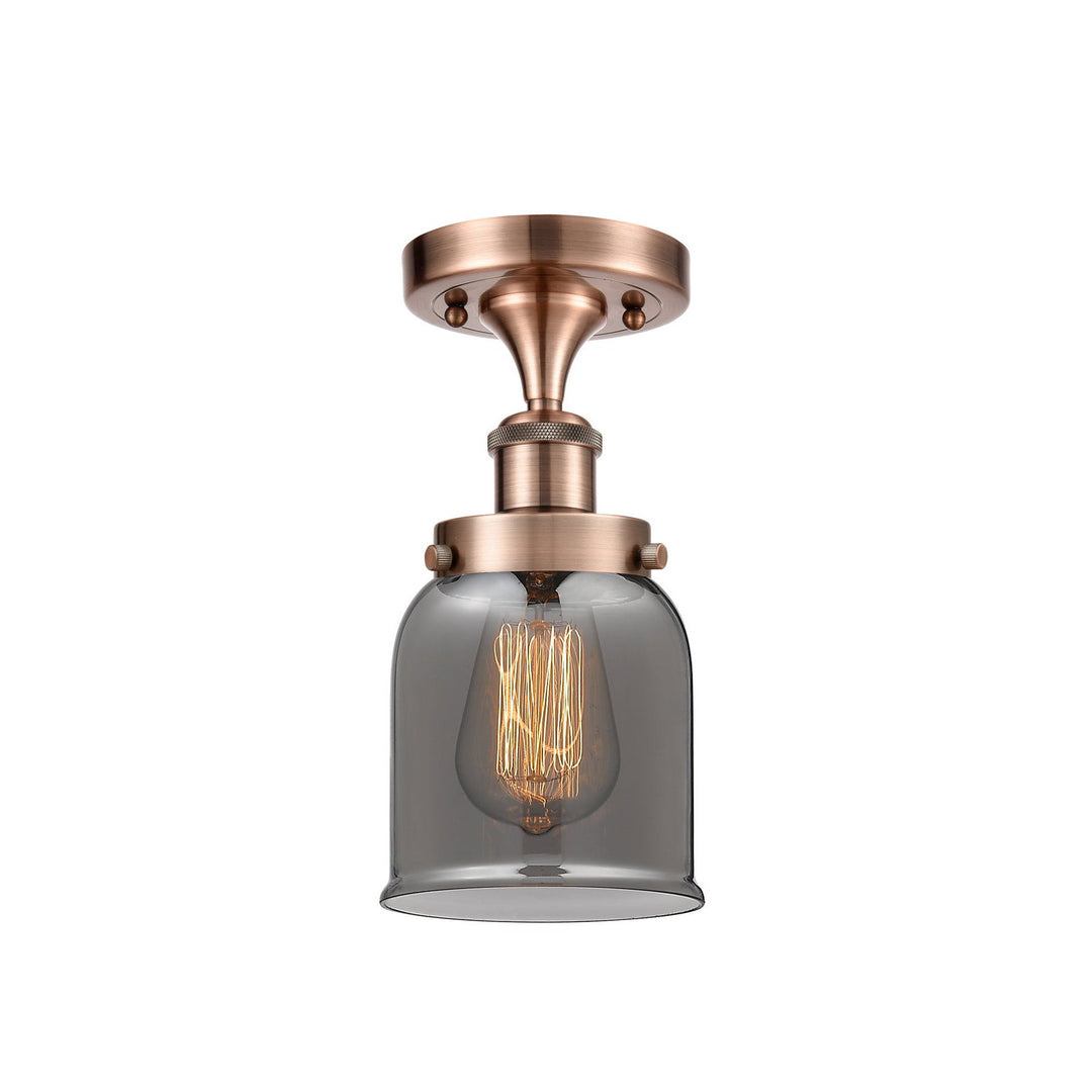 Innovations Ballston Urban 916-1C-AC-G53 Ceiling Light - Antique Copper