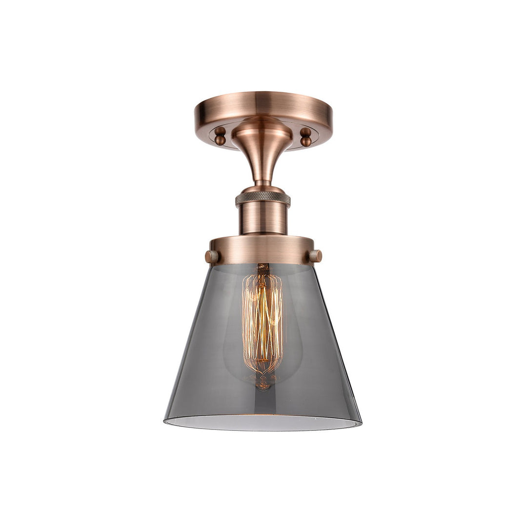 Innovations Ballston Urban 916-1C-AC-G63 Ceiling Light - Antique Copper