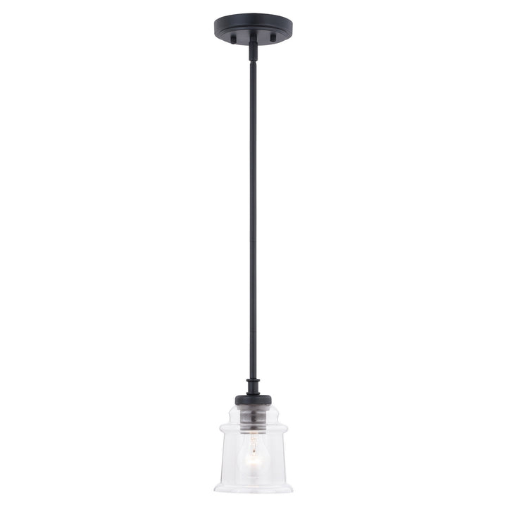 Vaxcel Toledo P0306 Pendant Light - Matte Black