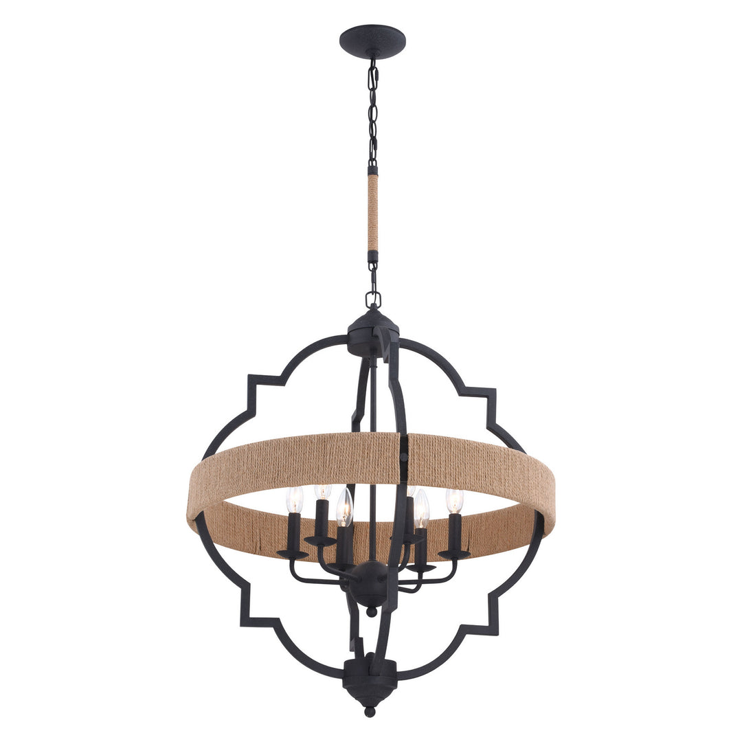 Vaxcel Beaumont P0309 Pendant Light - Textured Gray