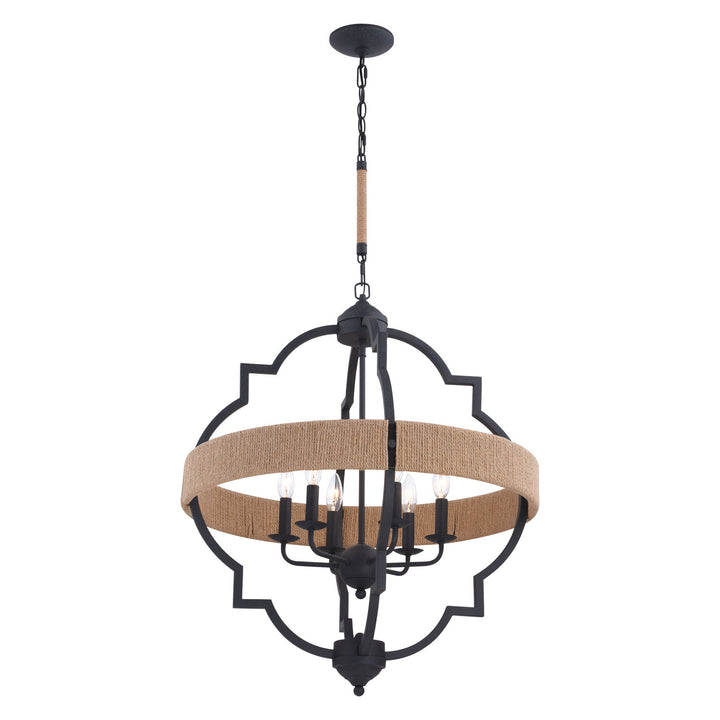 Vaxcel Beaumont P0309 Pendant Light - Textured Gray
