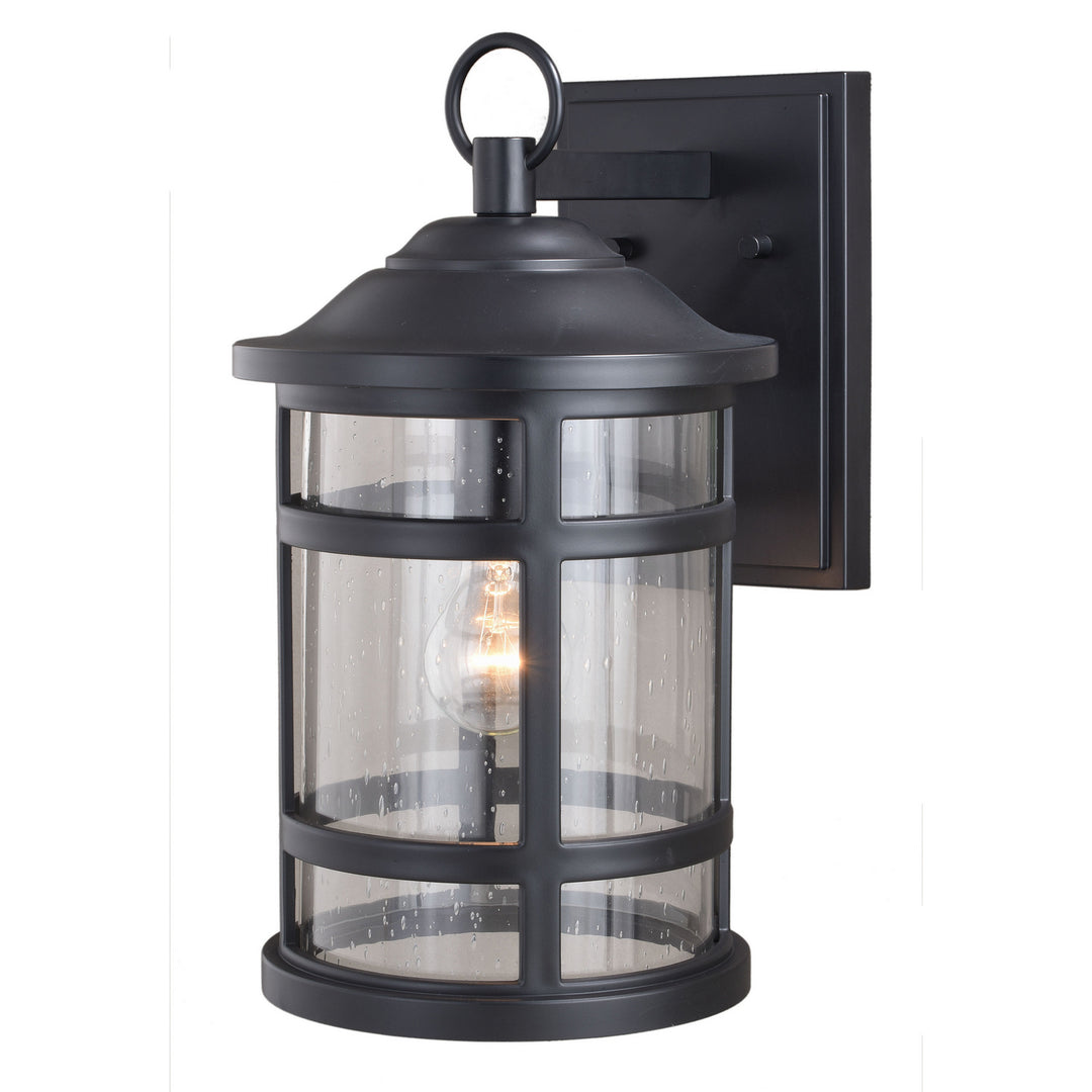 Vaxcel Lighting T0524 Southport One Light Outdoor Wall Mount Outdoor Black