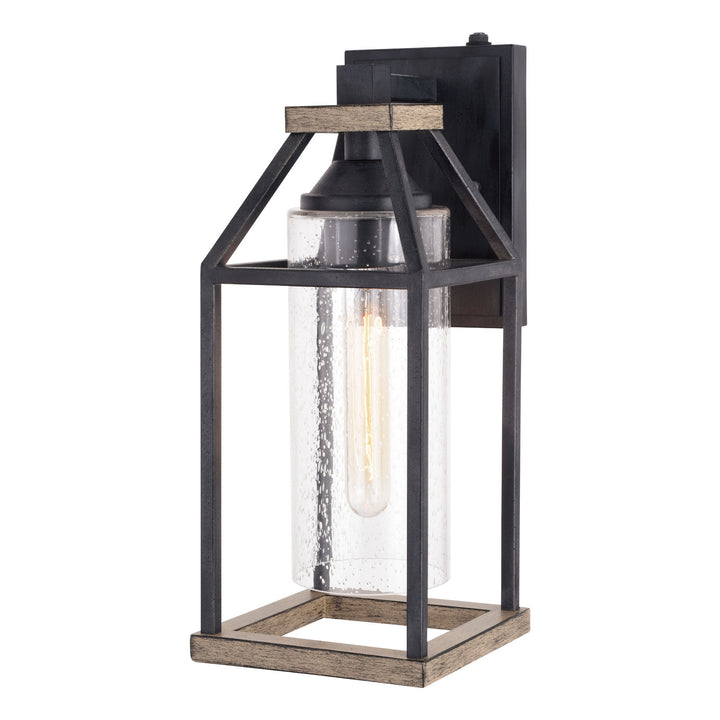 Vaxcel Lighting T0584 Napier One Light Outdoor Wall Mount Outdoor Black