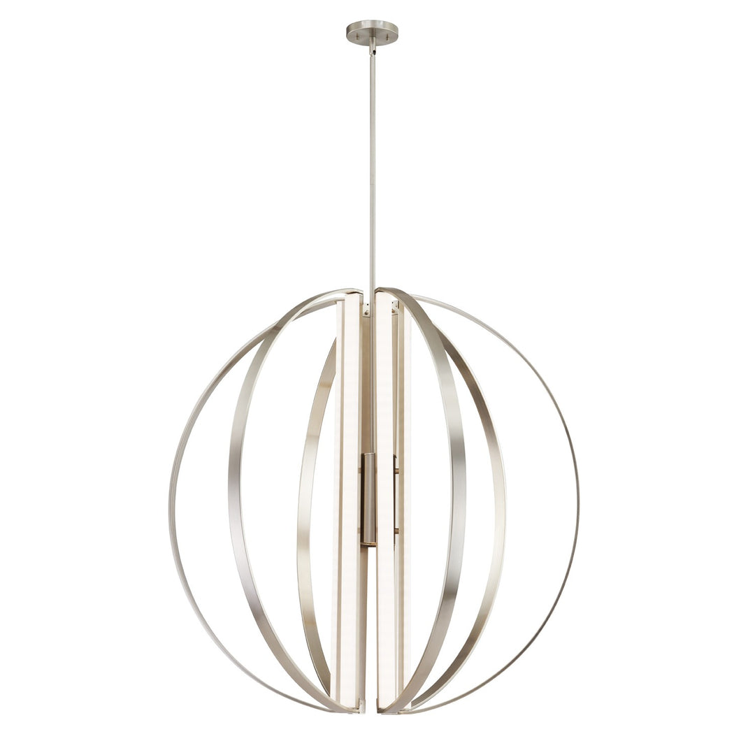 Justice Designs Liv NSH-4304-NCKL Pendant Light - Brushed Nickel