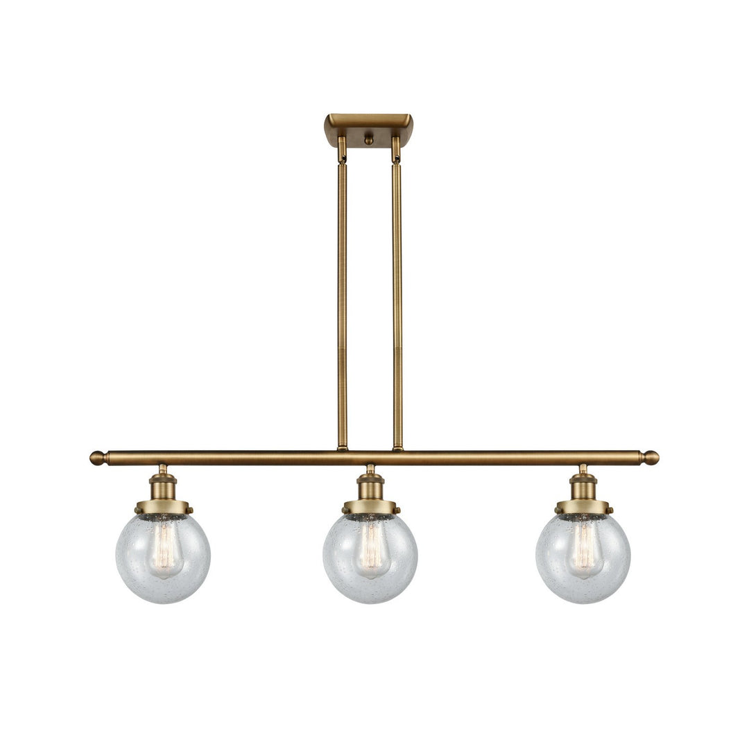 Innovations Ballston Urban 916-3I-BB-G204-6 Pendant Light - Brushed Brass