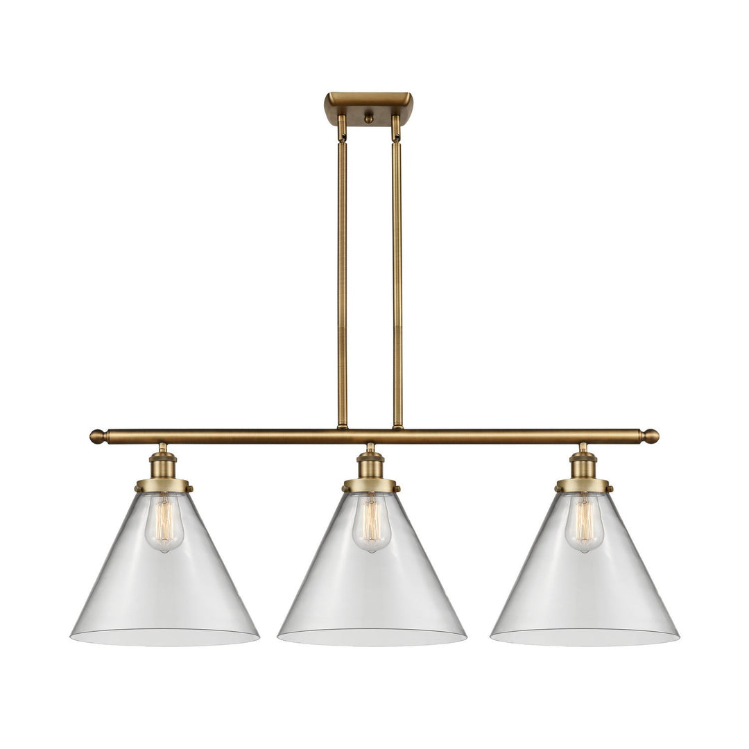 Innovations Ballston Urban 916-3I-BB-G42-L Pendant Light - Brushed Brass
