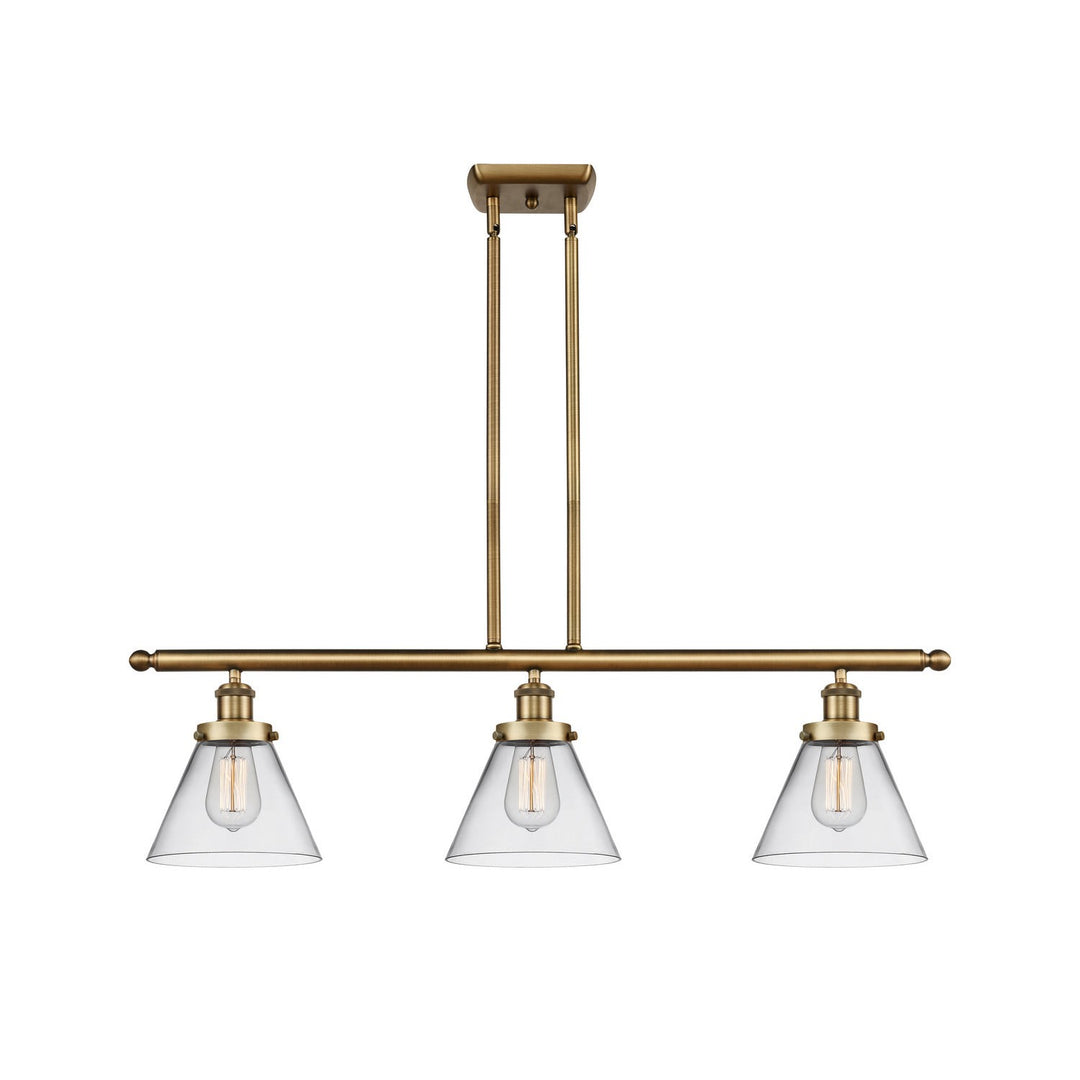 Innovations Ballston Urban 916-3I-BB-G42-LED Pendant Light - Brushed Brass