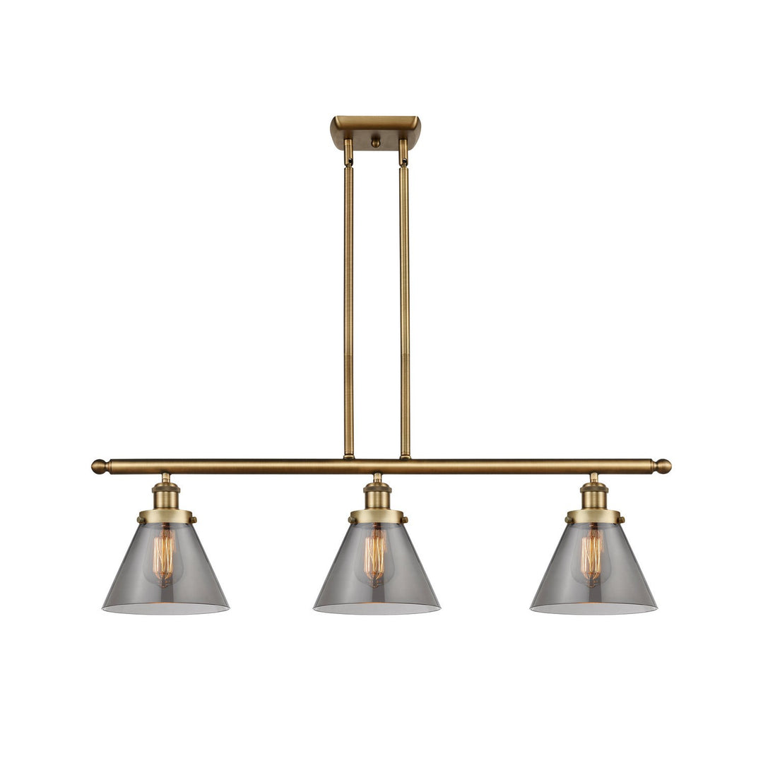 Innovations Ballston Urban 916-3I-BB-G43 Pendant Light - Brushed Brass
