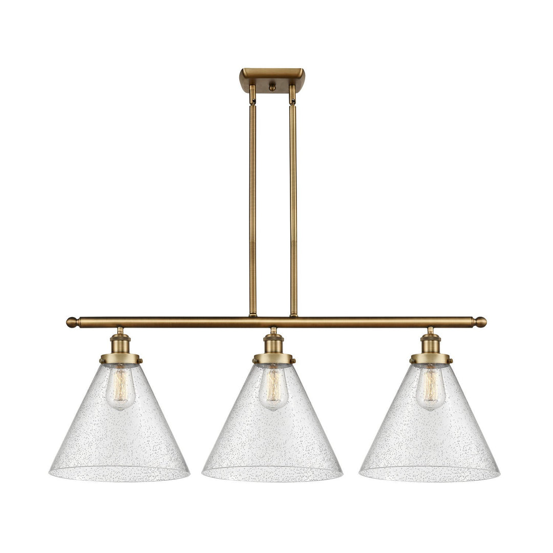 Innovations Ballston Urban 916-3I-BB-G44-L Pendant Light - Brushed Brass