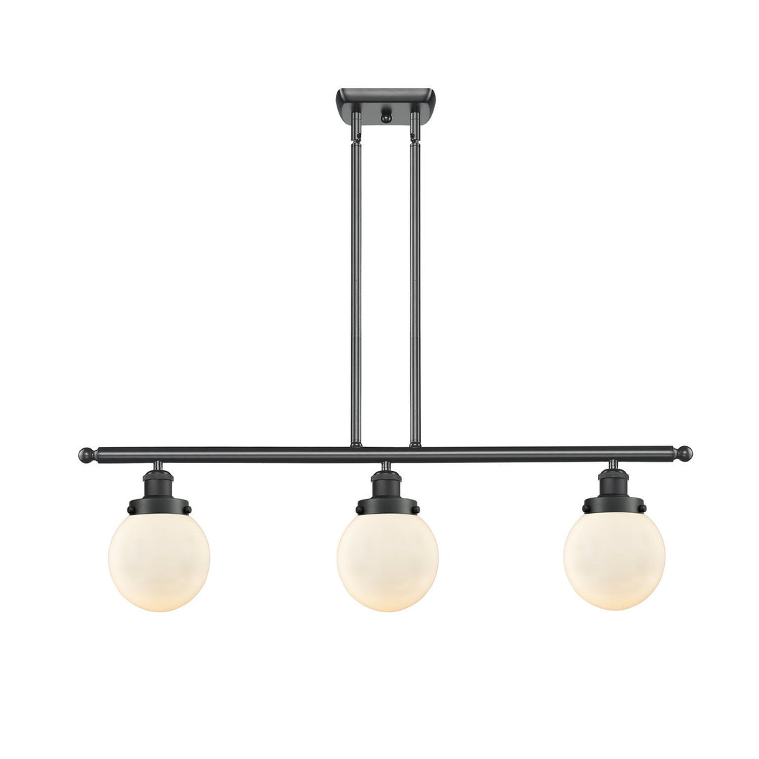Innovations Ballston Urban 916-3I-BK-G201-6 Pendant Light - Matte Black