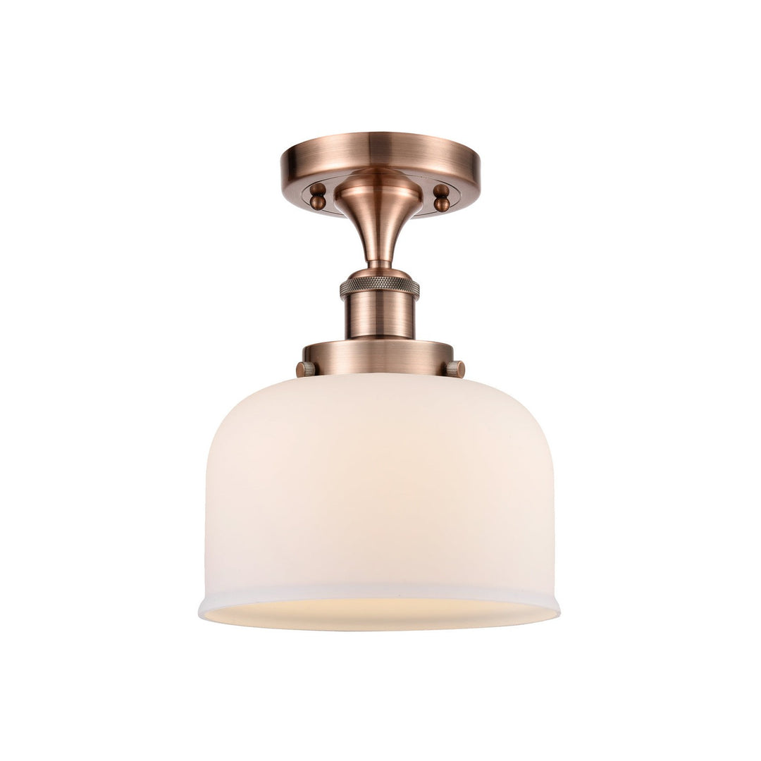 Innovations Ballston Urban 916-1C-AC-G71-LED Ceiling Light - Antique Copper