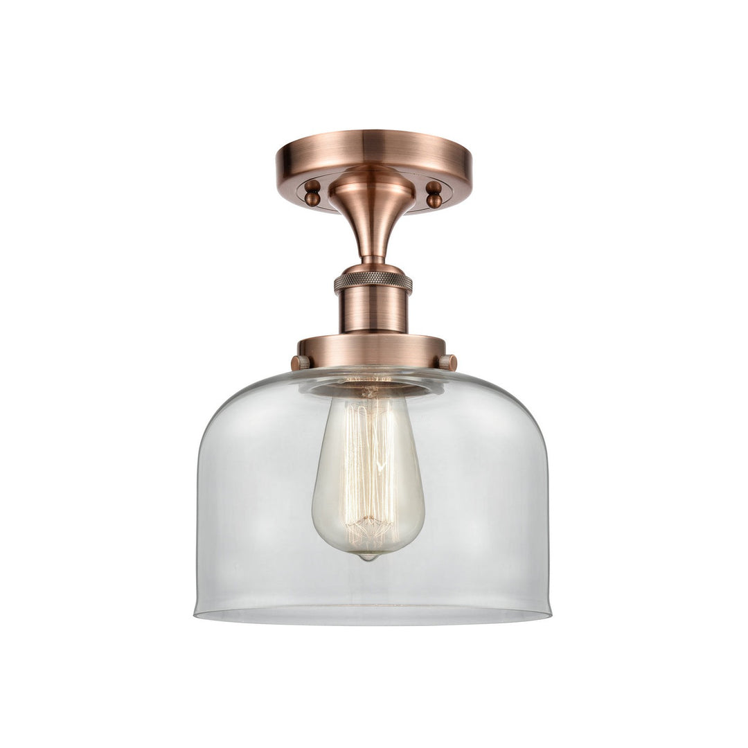 Innovations Ballston Urban 916-1C-AC-G72-LED Ceiling Light - Antique Copper