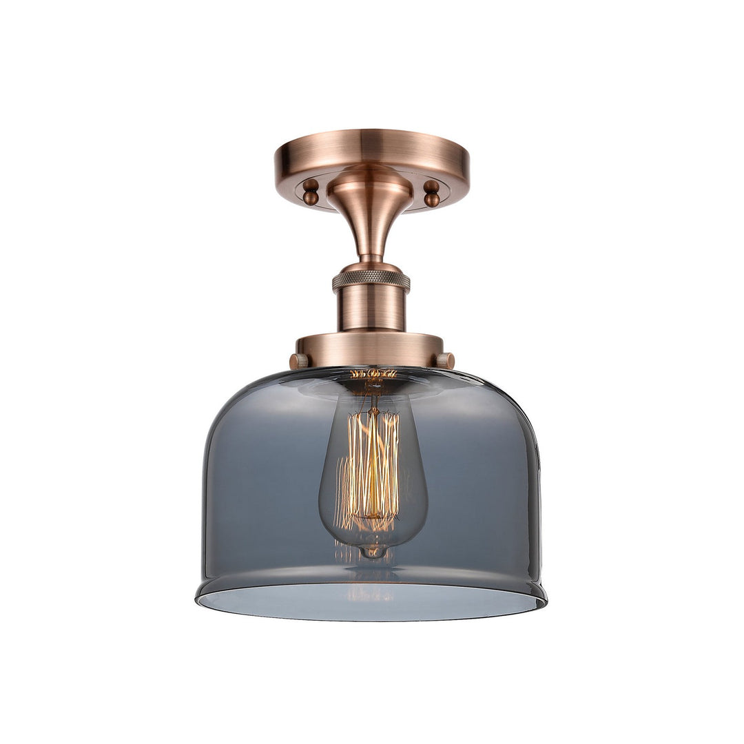 Innovations Ballston Urban 916-1C-AC-G73-LED Ceiling Light - Antique Copper