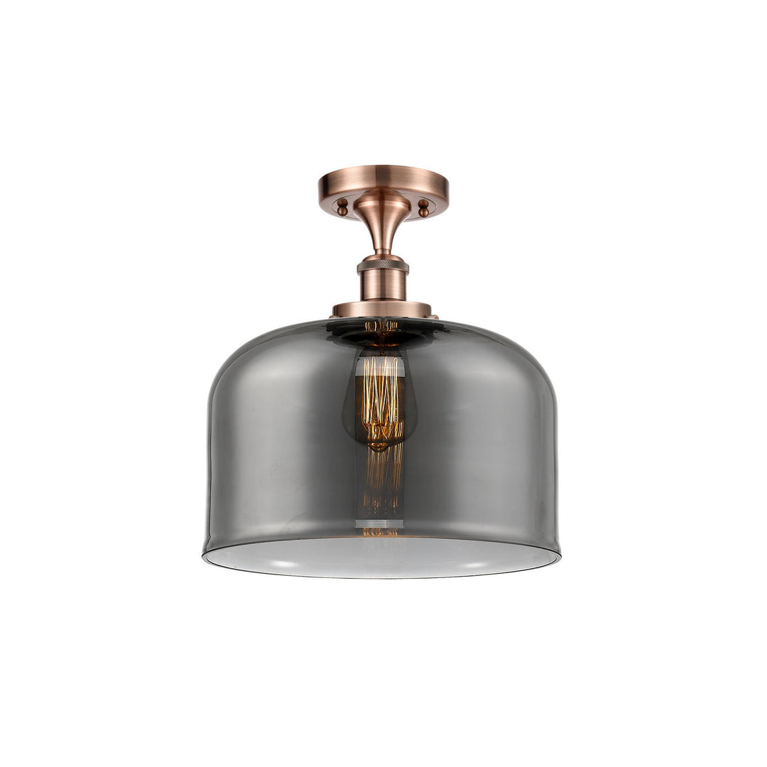 Innovations Ballston Urban 916-1C-AC-G73-L-LED Ceiling Light - Antique Copper