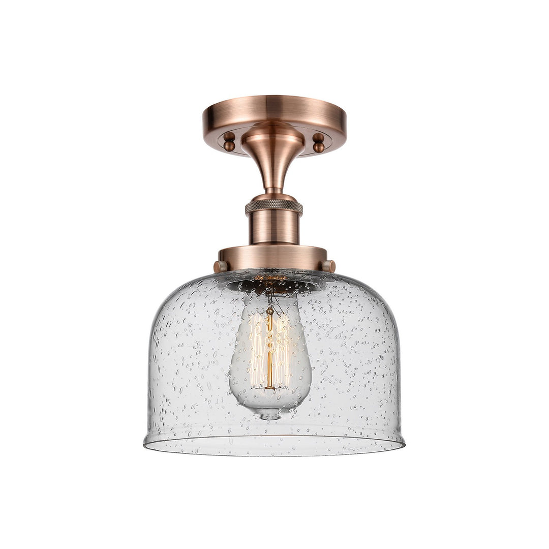 Innovations Ballston Urban 916-1C-AC-G74 Ceiling Light - Antique Copper