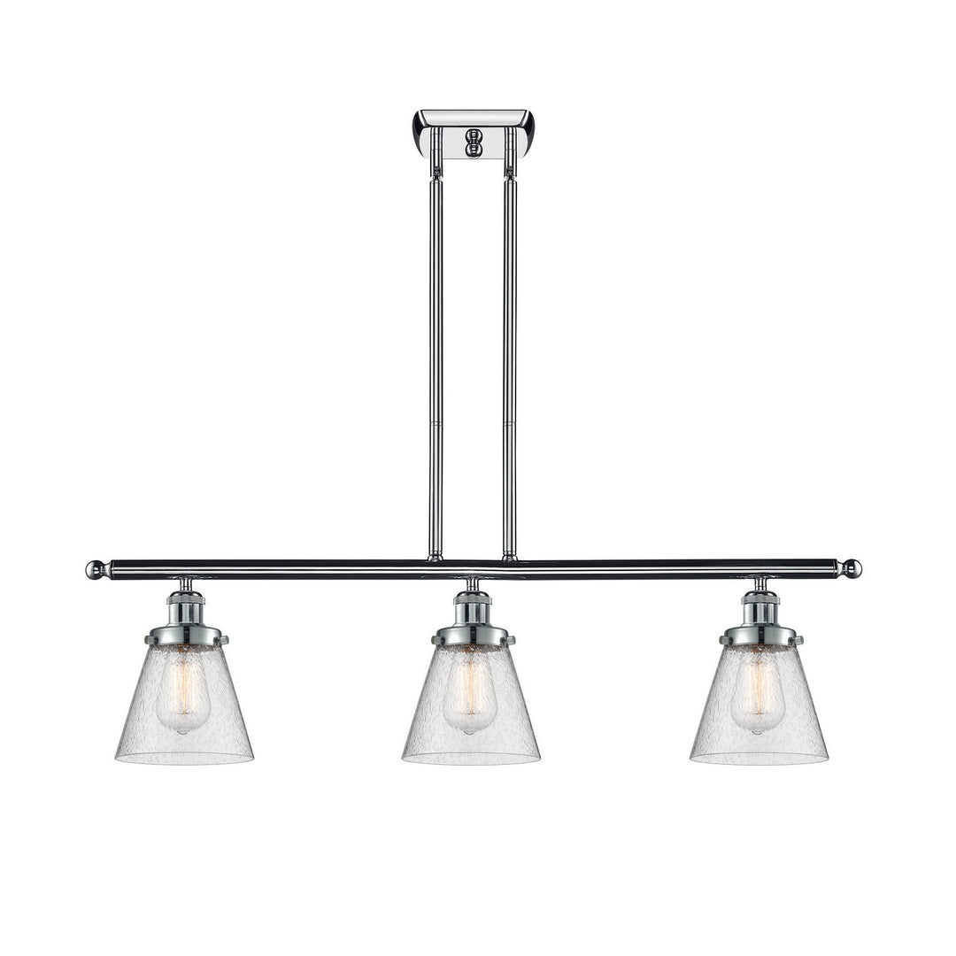 Innovations Ballston Urban 916-3I-PC-G64 Pendant Light - Polished Chrome