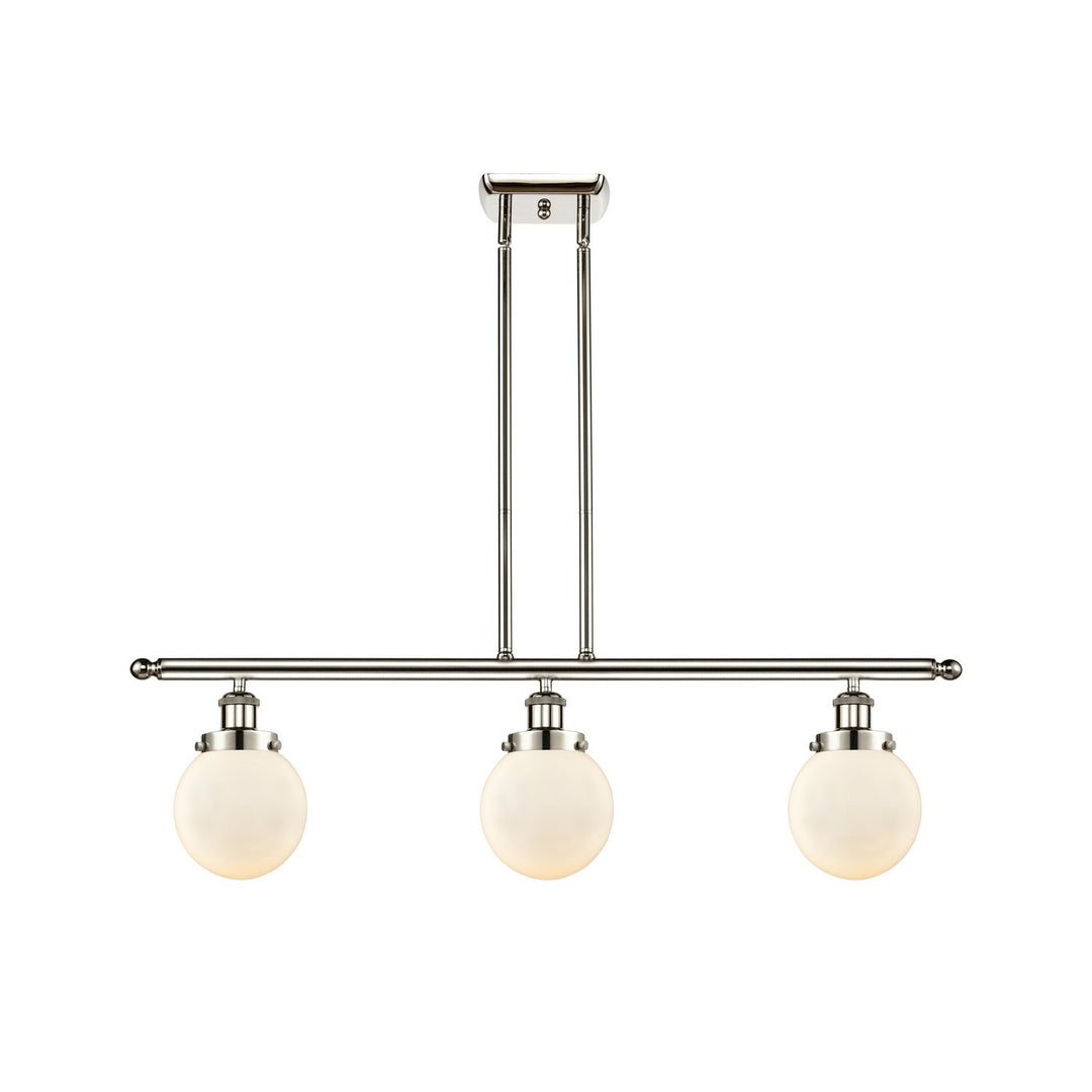Innovations Ballston Urban 916-3I-PN-G201-6-LED Pendant Light - Polished Nickel