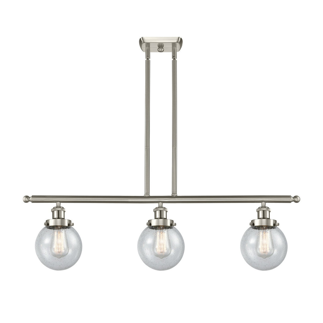 Innovations Ballston Urban 916-3I-SN-G204-6 Pendant Light - Brushed Satin Nickel