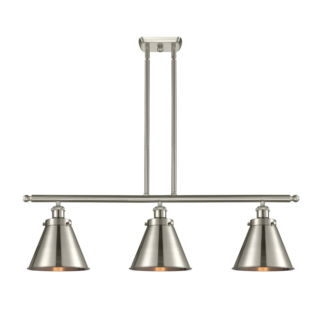 Innovations Ballston Urban 916-3I-SN-M13-SN-LED Pendant Light - Brushed Satin Nickel