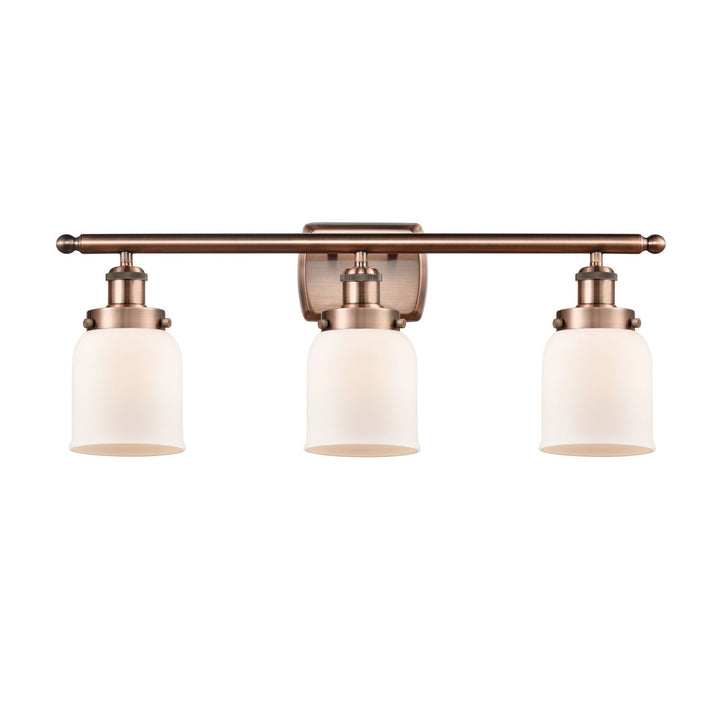 Innovations Ballston Urban 916-3W-AC-G51-LED Bath Vanity Light 26 in. wide - Antique Copper