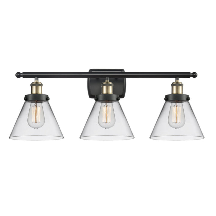 Innovations Ballston Urban 916-3W-BAB-G42-LED Bath Vanity Light 28 in. wide - Black Antique Brass