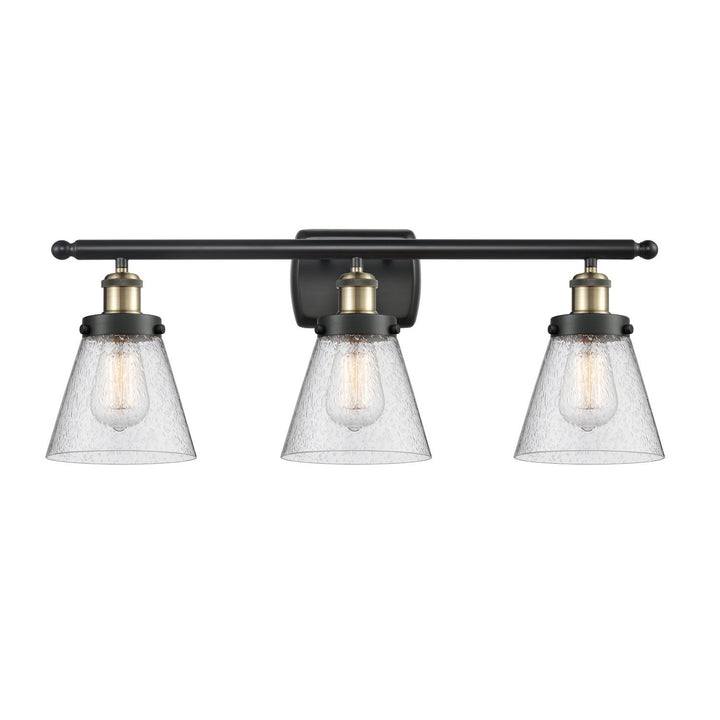 Innovations Ballston Urban 916-3W-BAB-G64-LED Bath Vanity Light 26 in. wide - Black Antique Brass